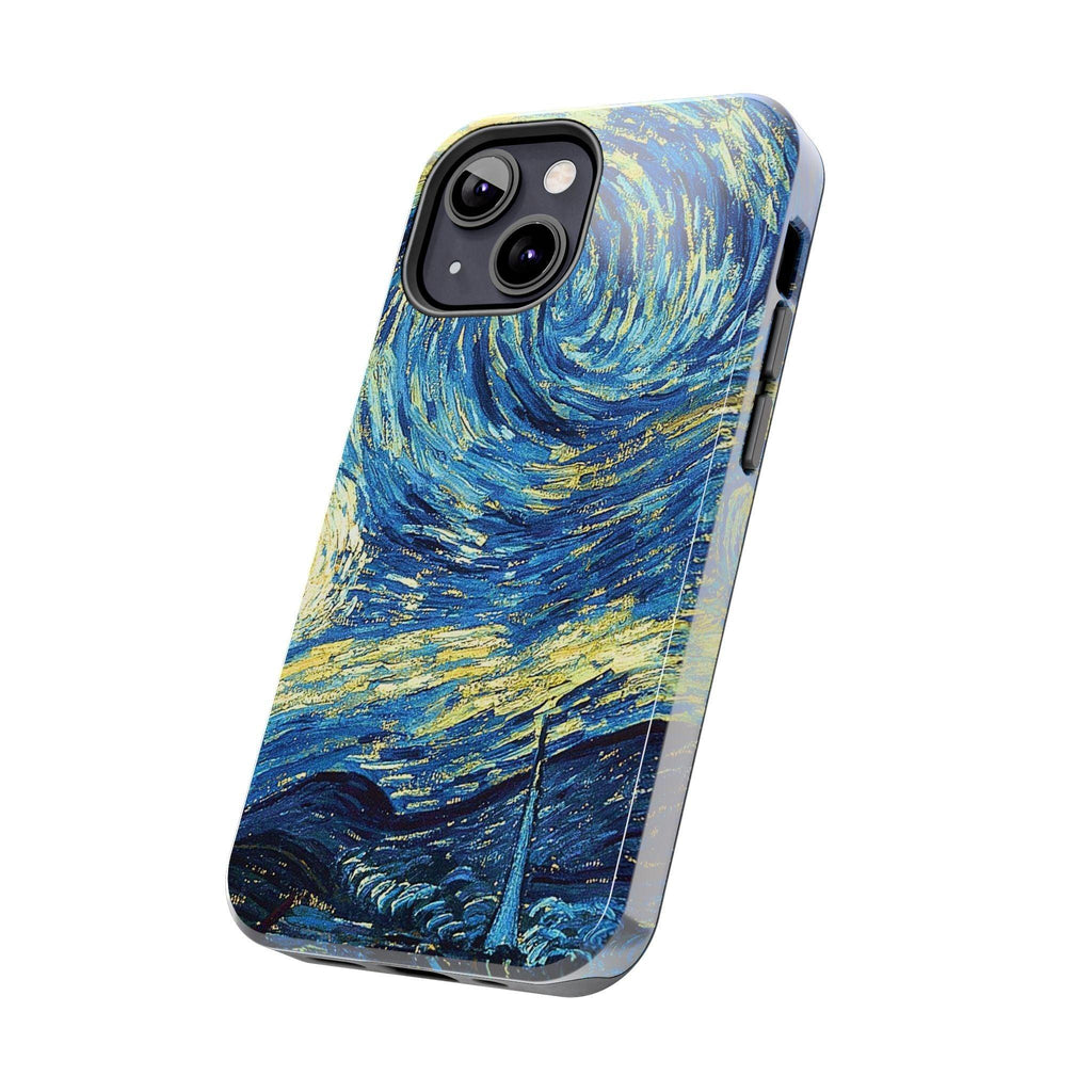 Blue And Yellow Theme Art Colors Tough Phone Cases