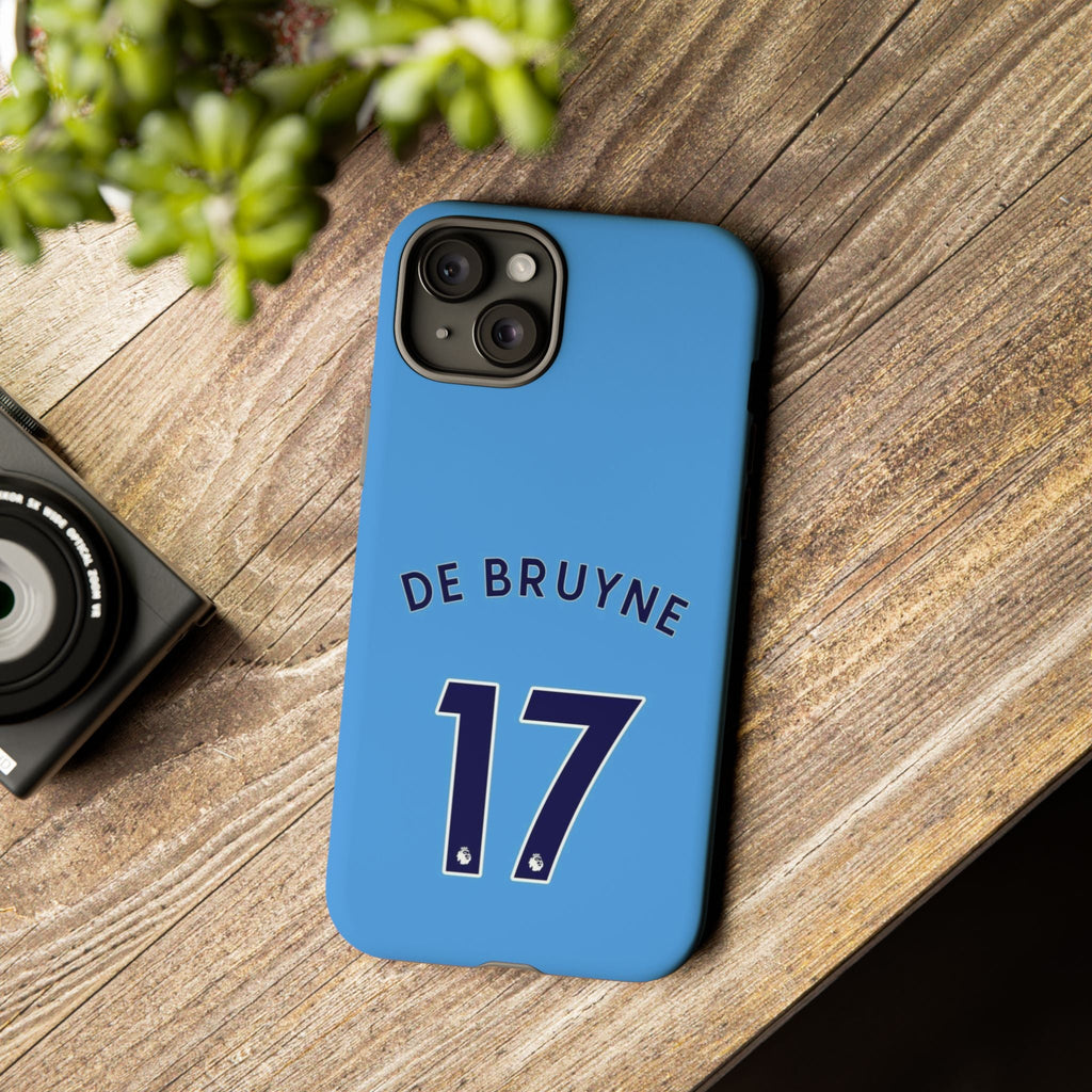 Kevin De Bruyne VisionGuard – Enhanced Protection & Sleek Design | Fits iPhone 8–16 Pro Max & Galaxy S10–S25 Ultra