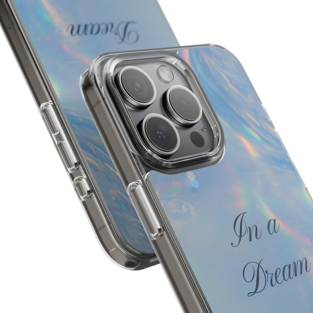 In a Dream Shinny Blue Clear Cases