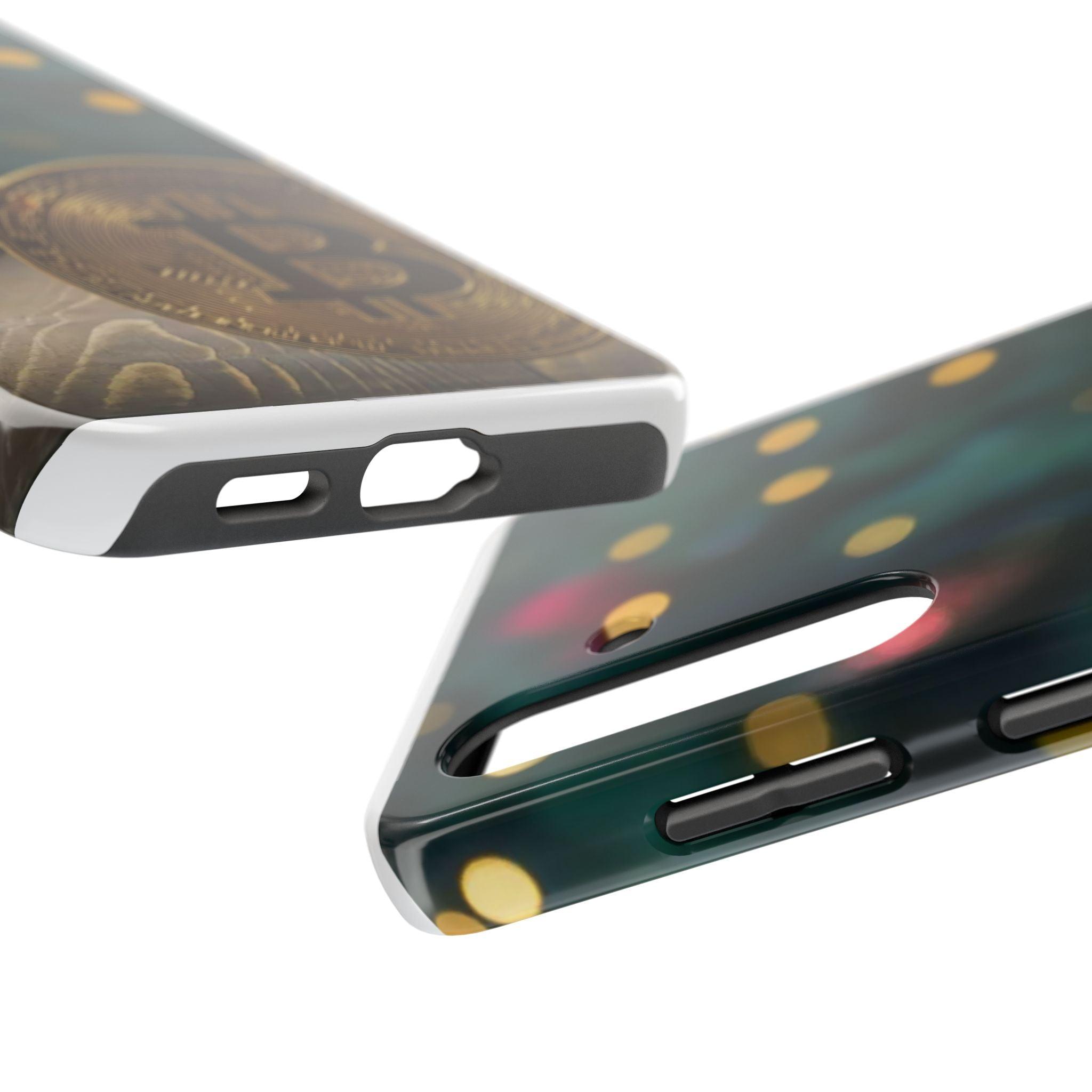 Crypto Bitcoin High Quality Printed Tough Phone Cases