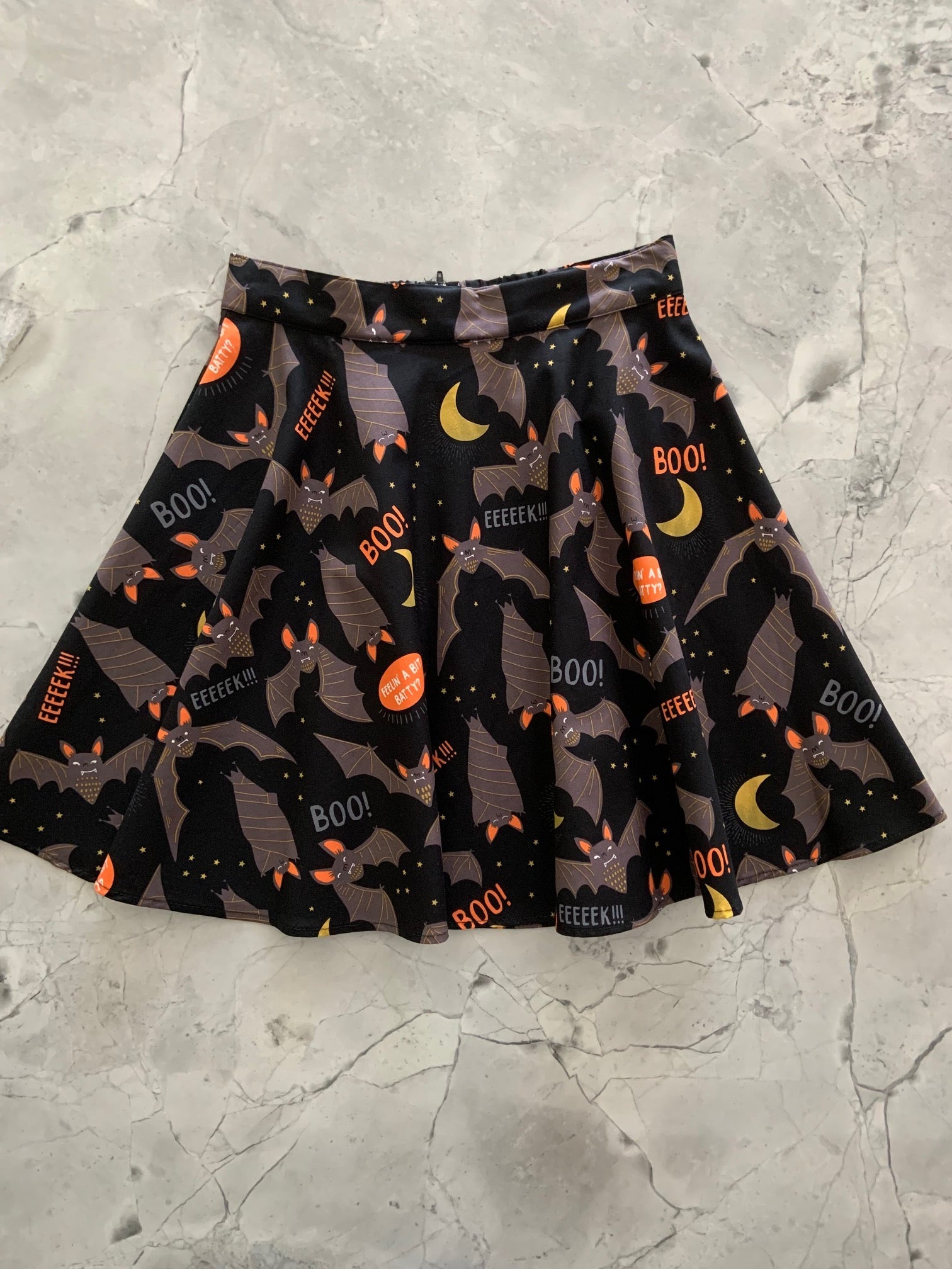 Feelin Batty Skater Skirt