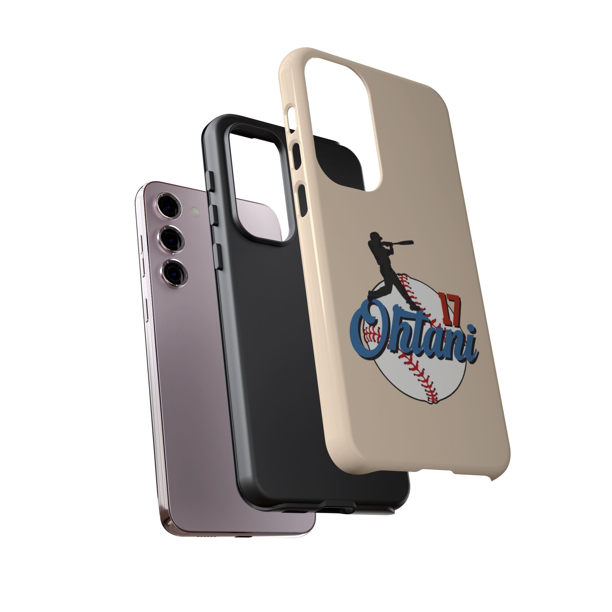 Shohei Ohtani GameChanger Shell – Dual-Layer Defense & Slim Grip | Compatible with iPhone 8 to 16 Pro Max & Samsung Galaxy S10 to S25 Ultra