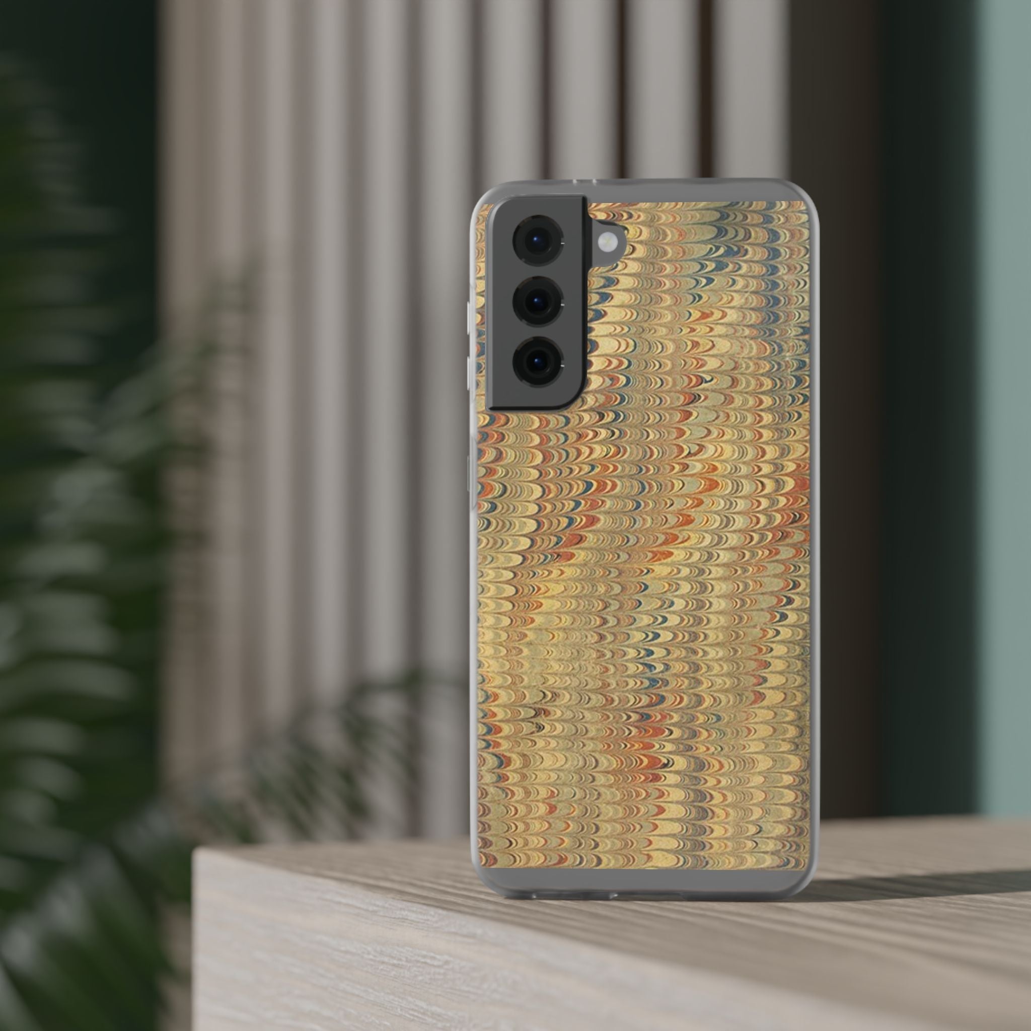 Golden Fall Neutrals Italian Marbled Design Stylish Phone Cases