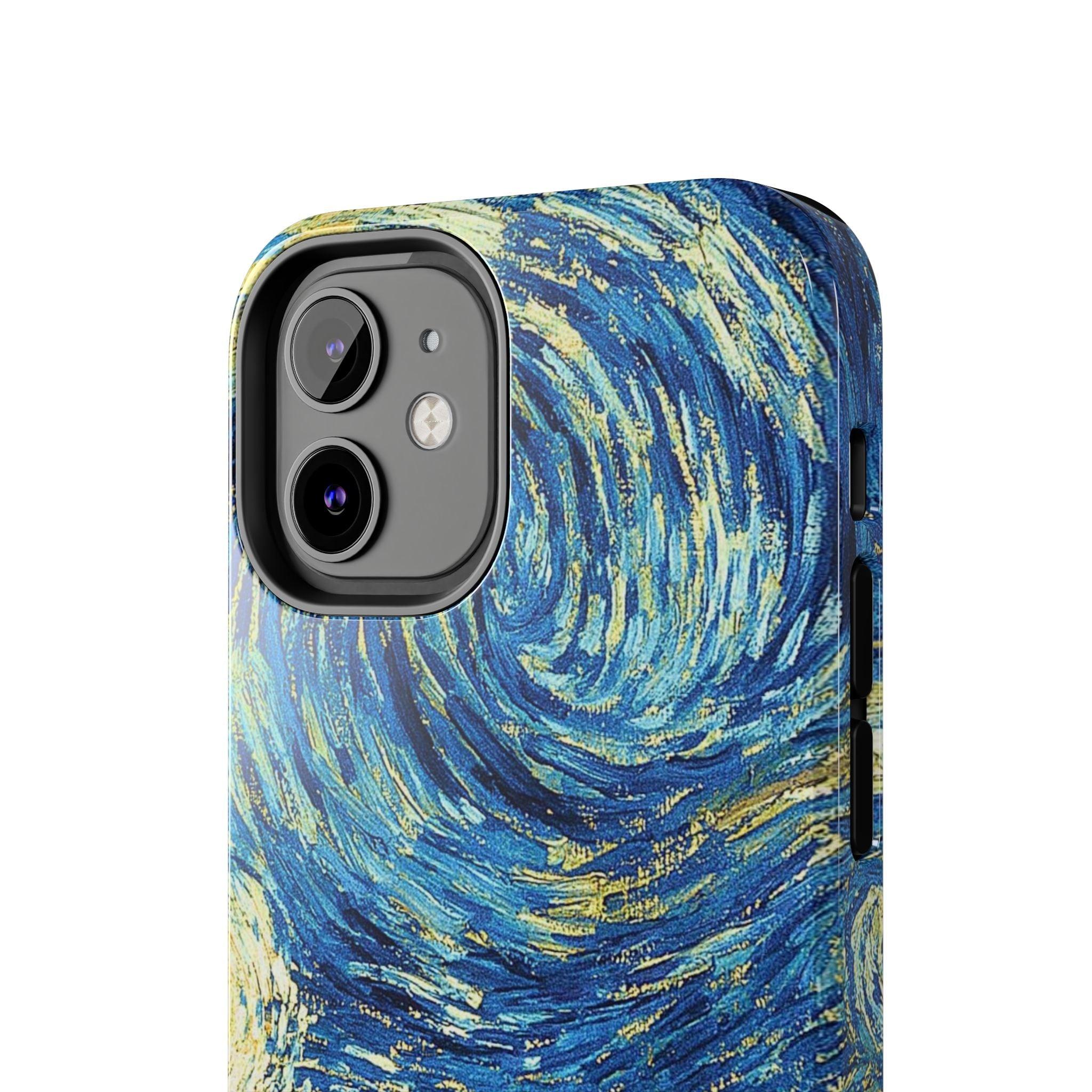 Blue And Yellow Theme Art Colors Tough Phone Cases