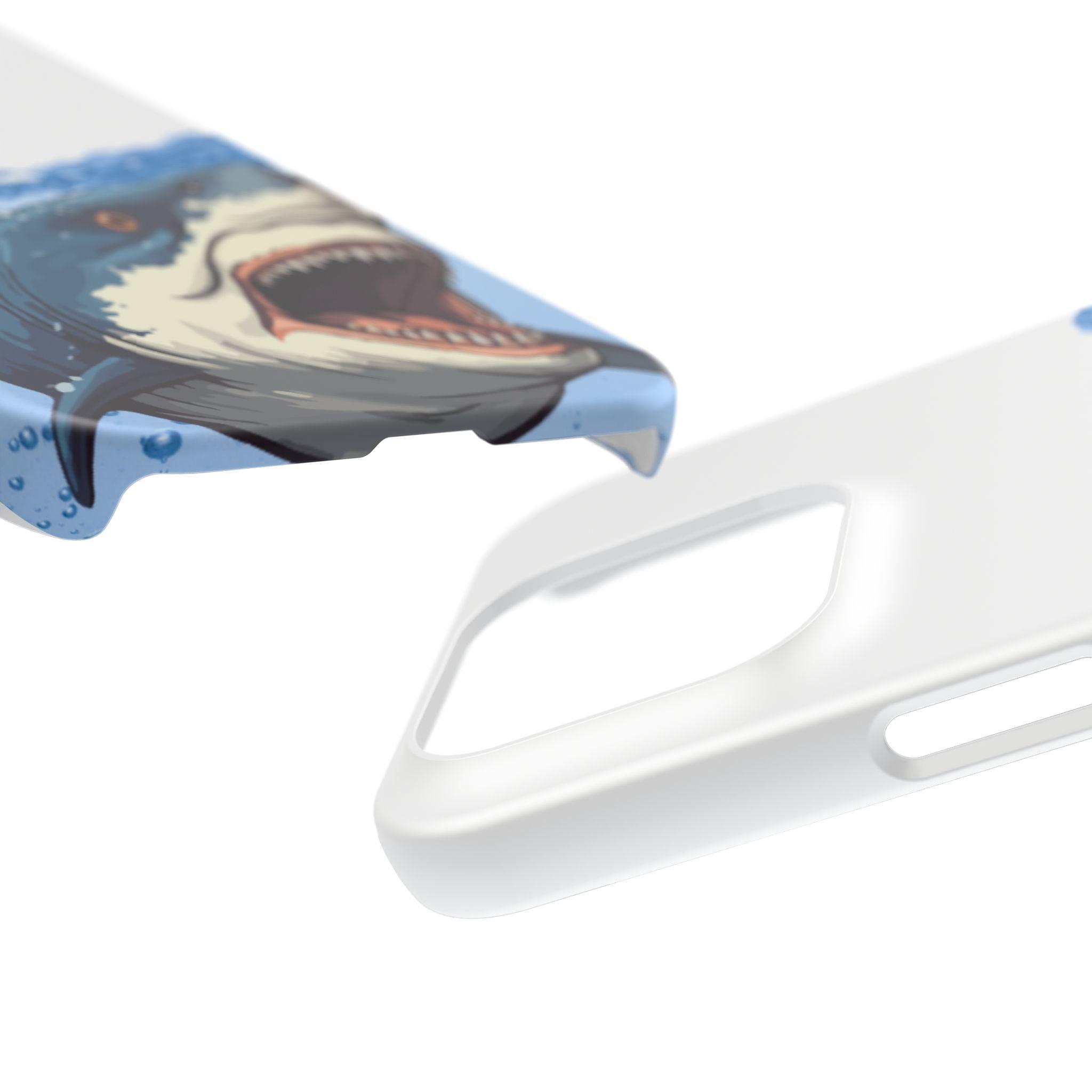 Shark Frenzy Phone Case – Dive into Bold Style