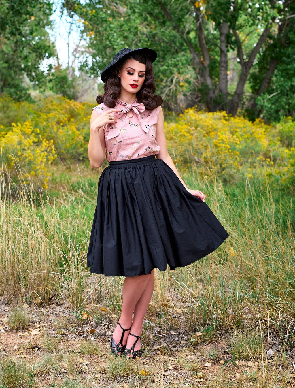 Moth Bow Top - XL only, 1 left!