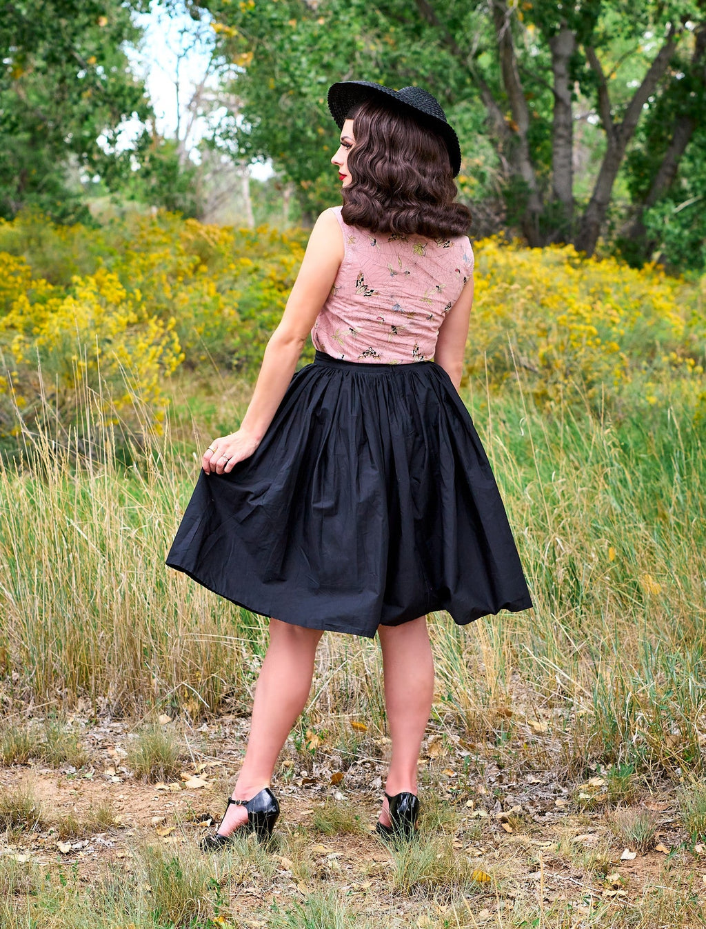 Moth Bow Top - XL only, 1 left!