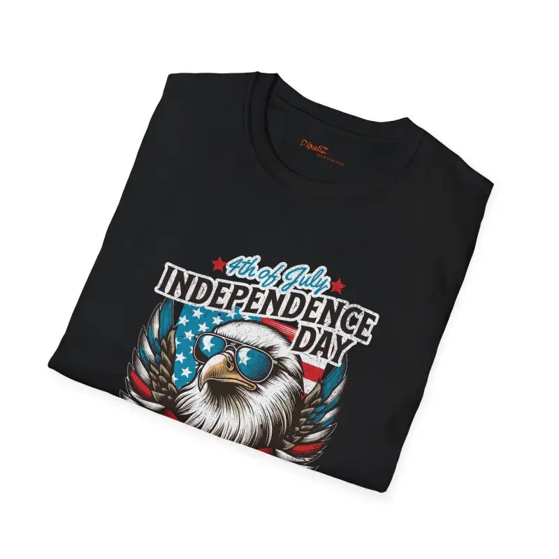 Eagle With Glasses T-Shirt - 4th of July Independence Day - DipaliZ