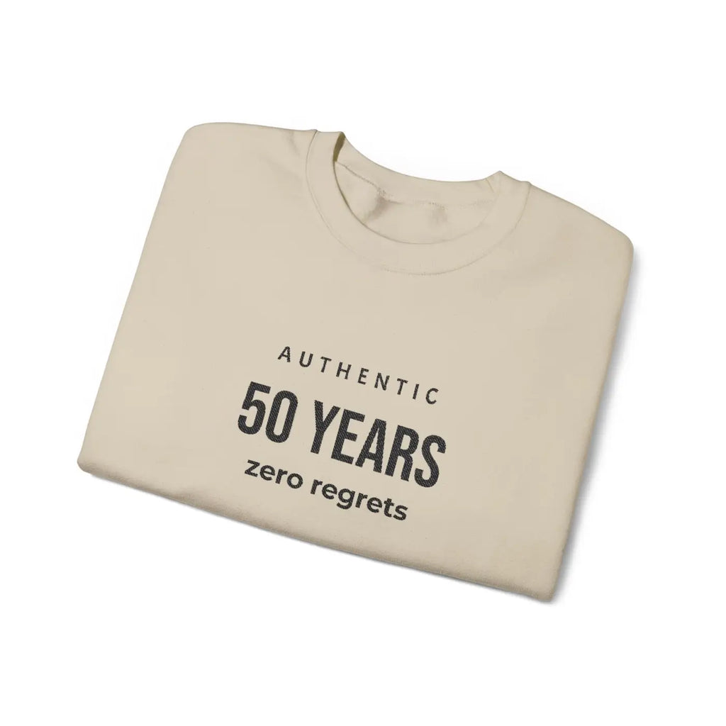 Funny 50th Birthday Crewneck - Cozy Comfort Sweatshirt - DipaliZ