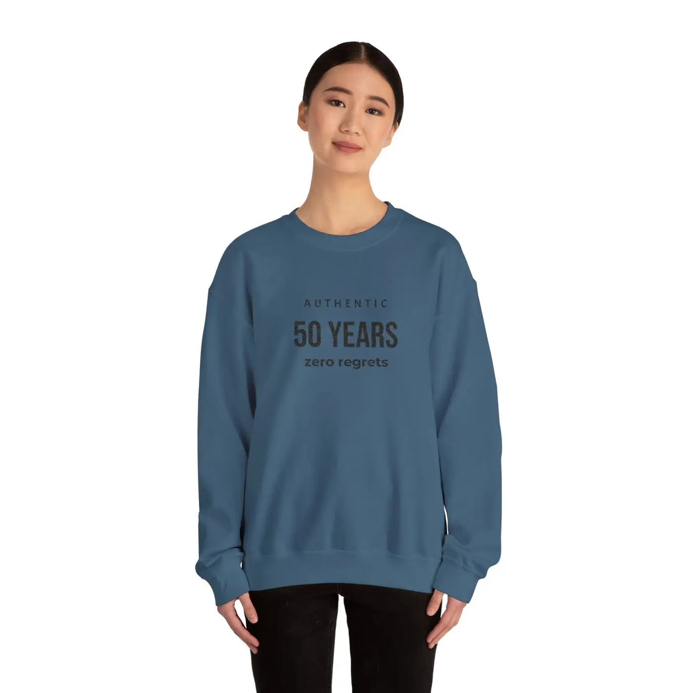 Funny 50th Birthday Crewneck - Cozy Comfort Sweatshirt - DipaliZ