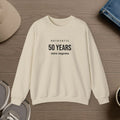 Funny 50th Birthday Crewneck - Cozy Comfort Sweatshirt - DipaliZ