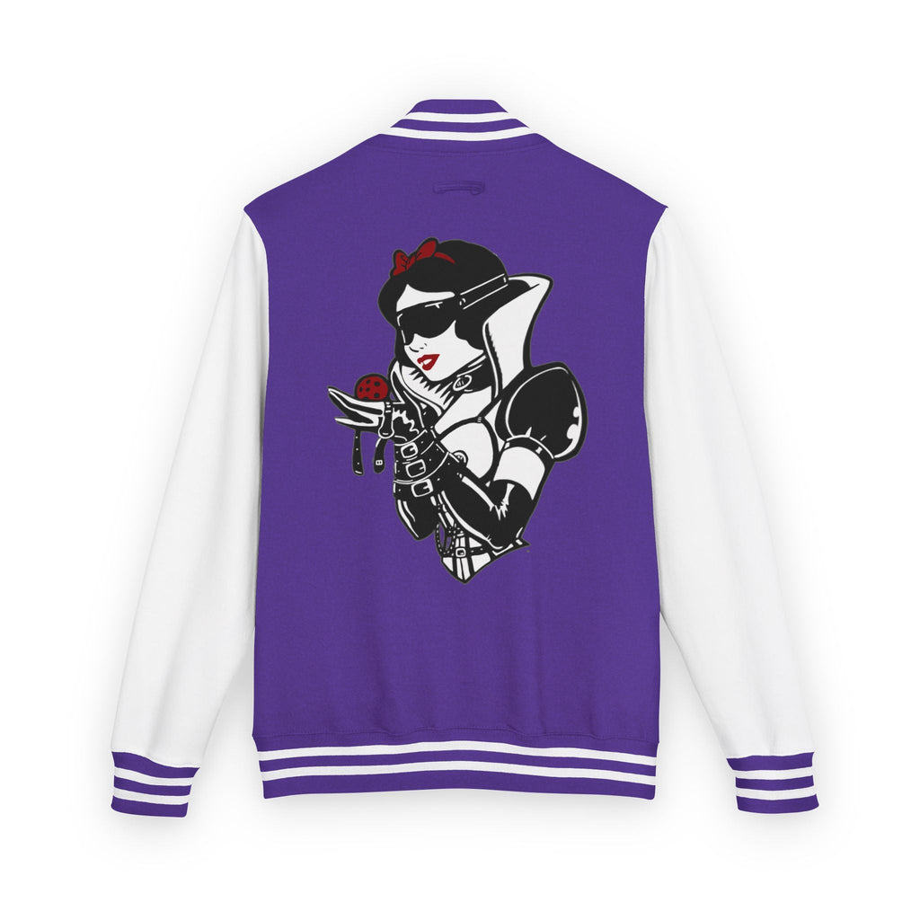Snow White Unisex Heavyweight Letterman Jacket