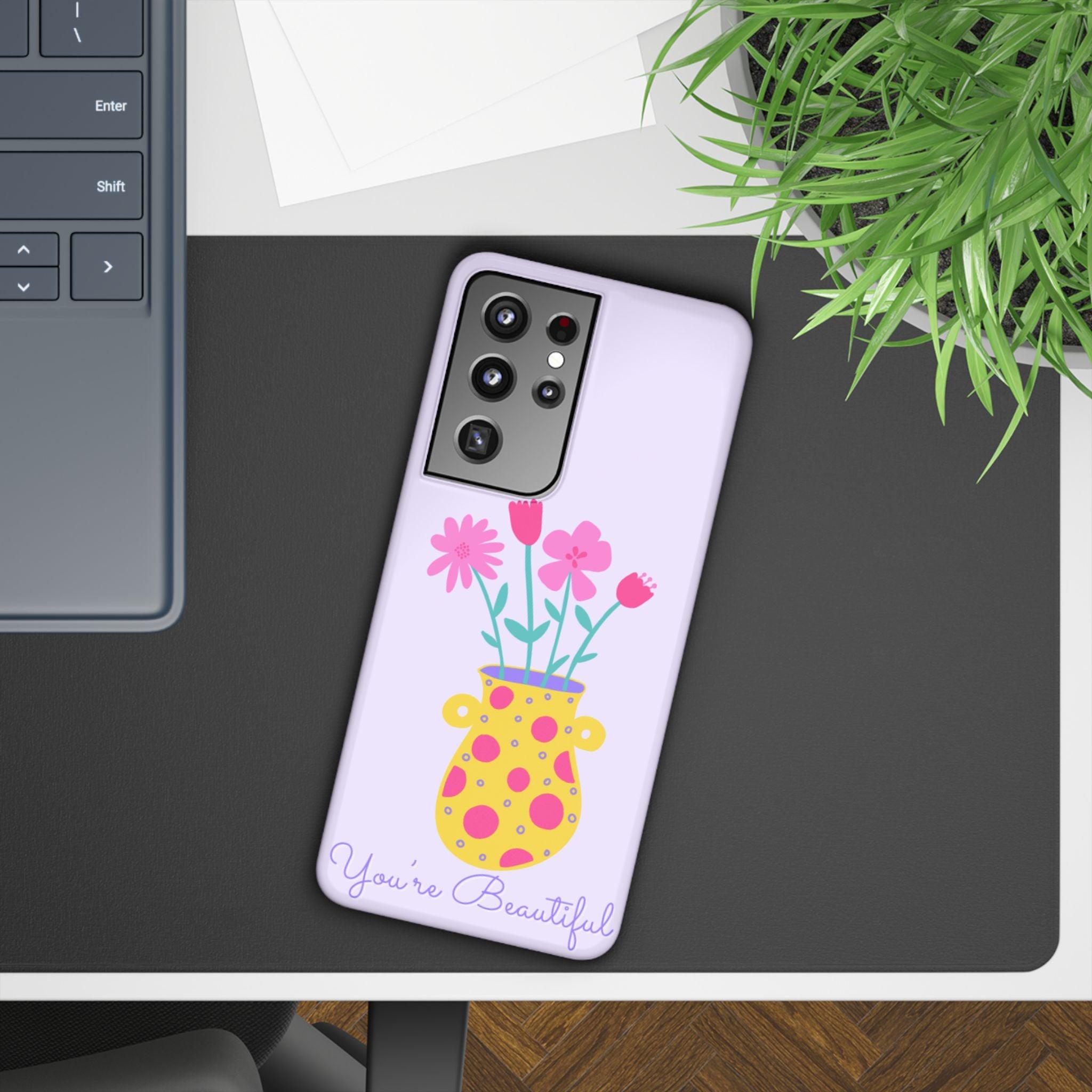 Floral Pot Phone Case – Bloom with Style Everywhere You Go