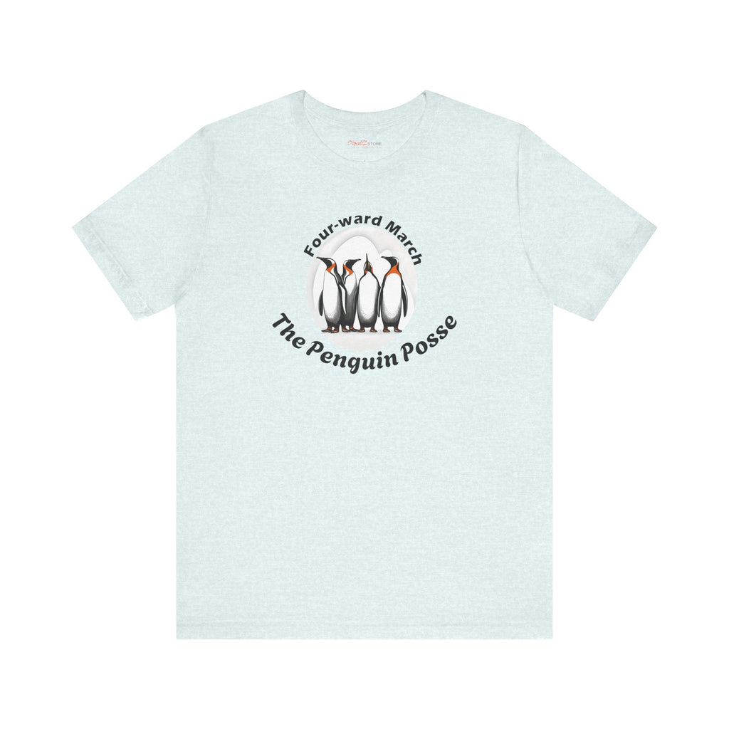 Penguins Unisex Jersey Short Sleeve Tee - Music Lovers - DipaliZ
