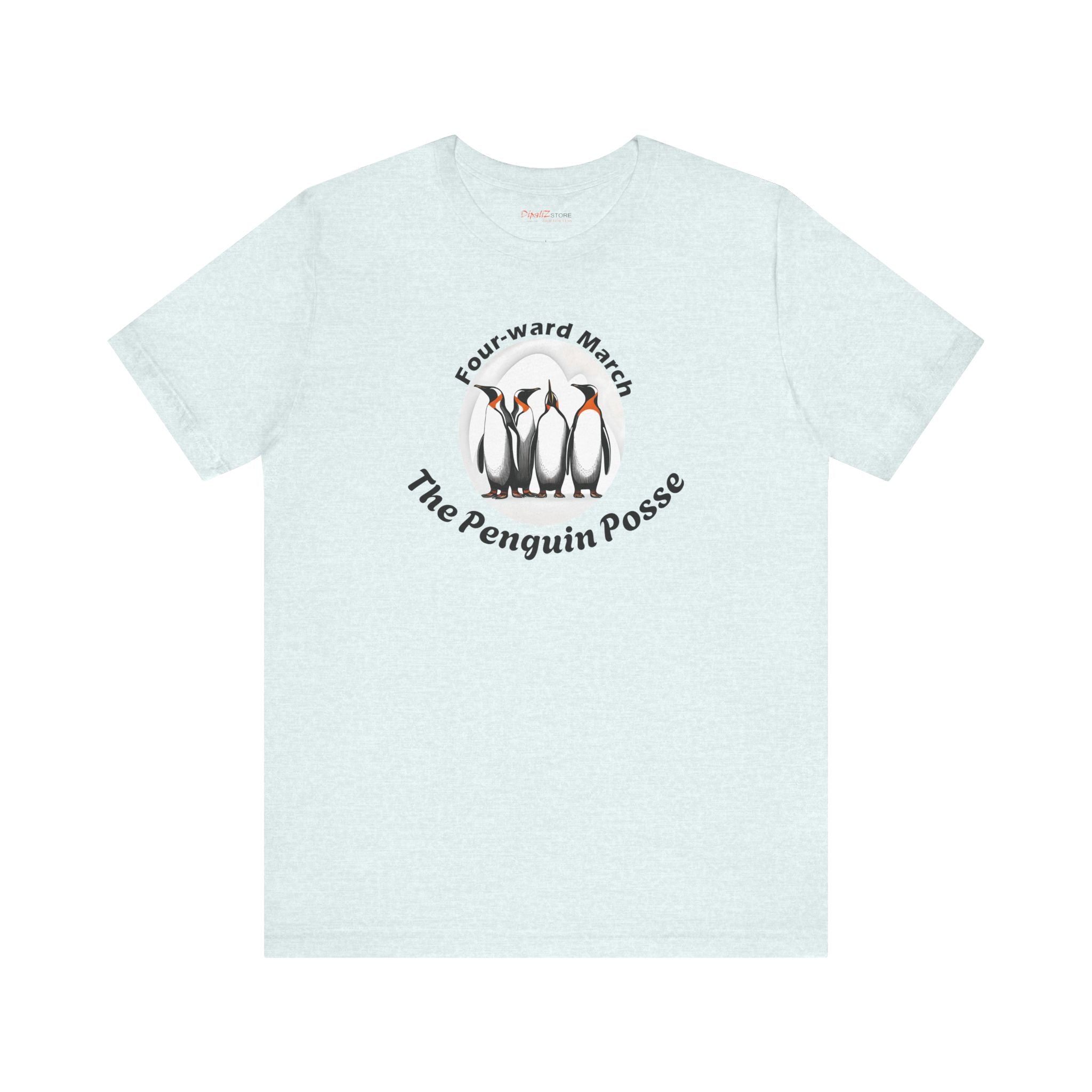 Penguins Unisex Jersey Short Sleeve Tee - Music Lovers - DipaliZ