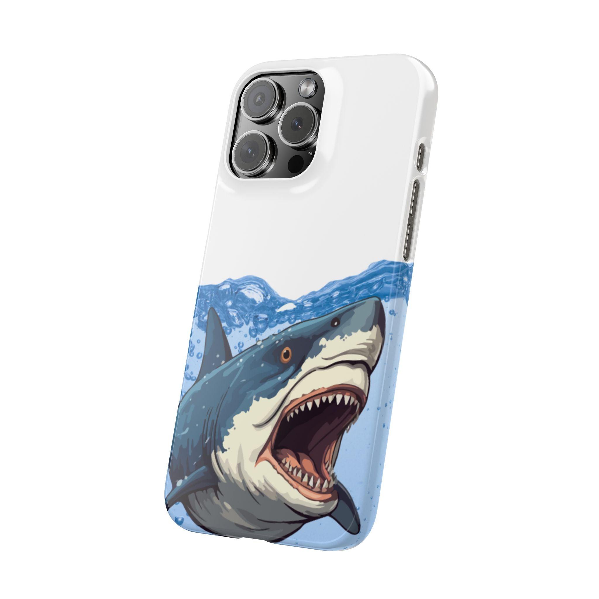 Shark Frenzy Phone Case – Dive into Bold Style