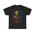 Rainbow Tree T-Shirt — Vibrant Mystical Tree of Life Tee