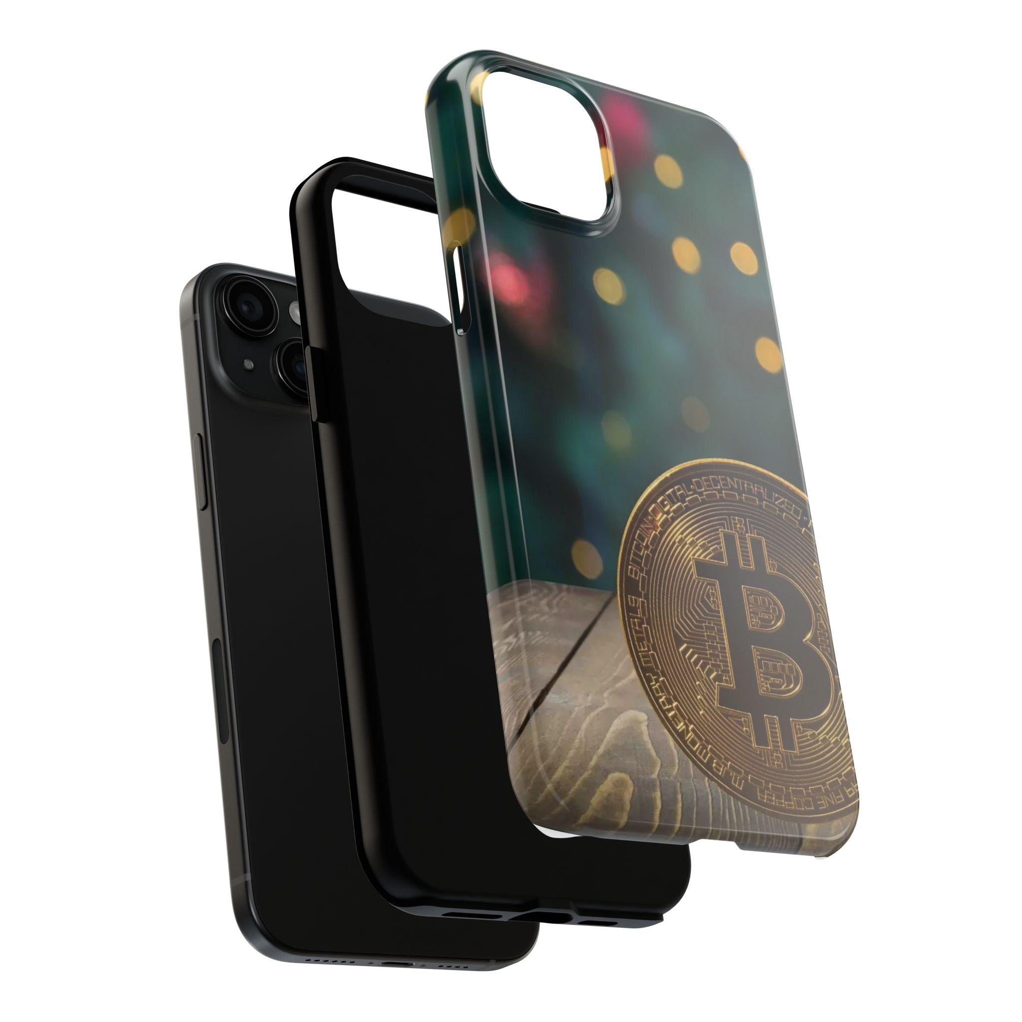 Crypto Bitcoin High Quality Printed Tough Phone Cases