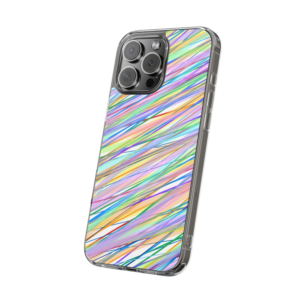 Threads Of Colors Clear Case