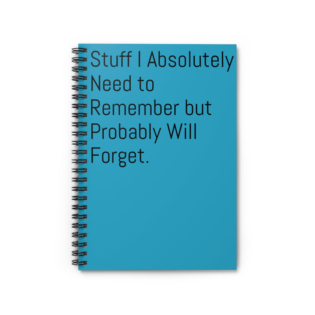 Turquoise Quote Notebook