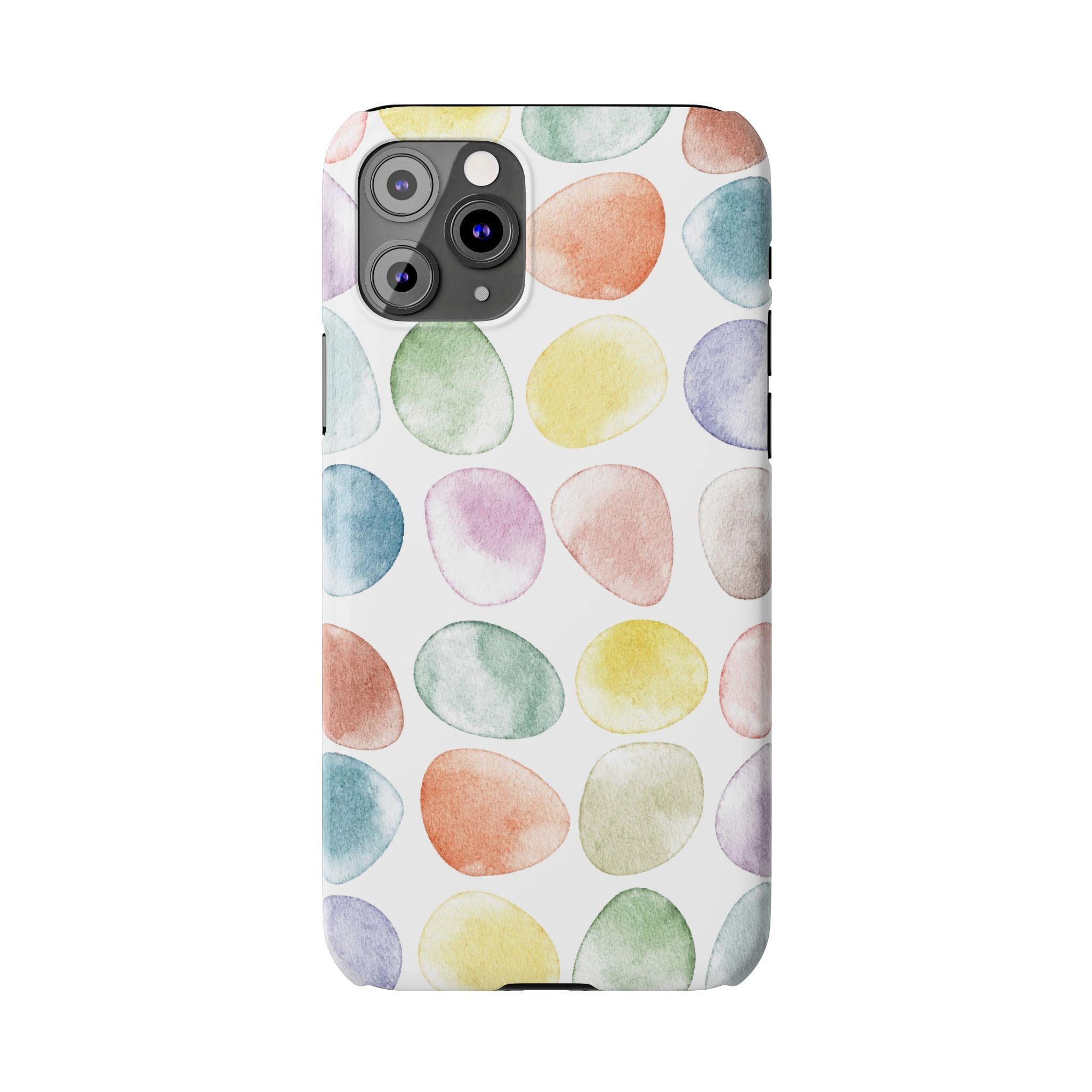 Colorful Watercolor Organic Circle Phone Cases