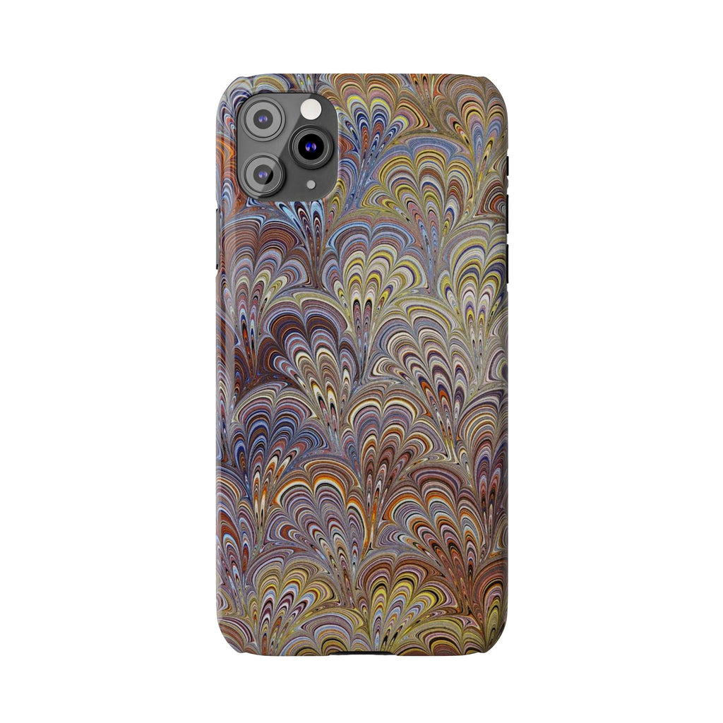 Italian Marbled Design, Multi-Colored Pallet, Slim Phone Cases, Case-Mate