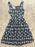 Teapots Fit & Flare Dress