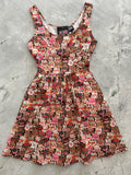 Cookie Cats Shorter Length Fit & Flare - Medium only, 1 left!