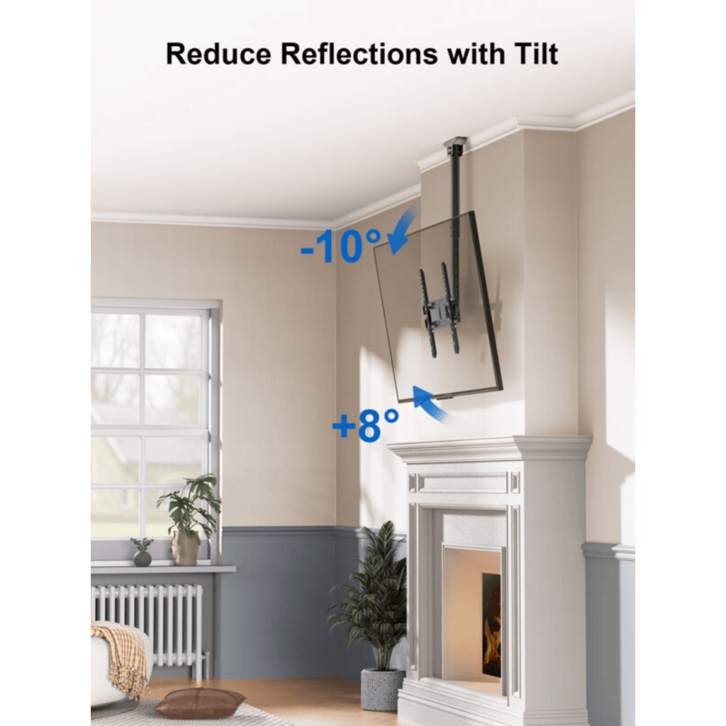 ErgoAV Ceiling Mount for TVs 40" to 55"
