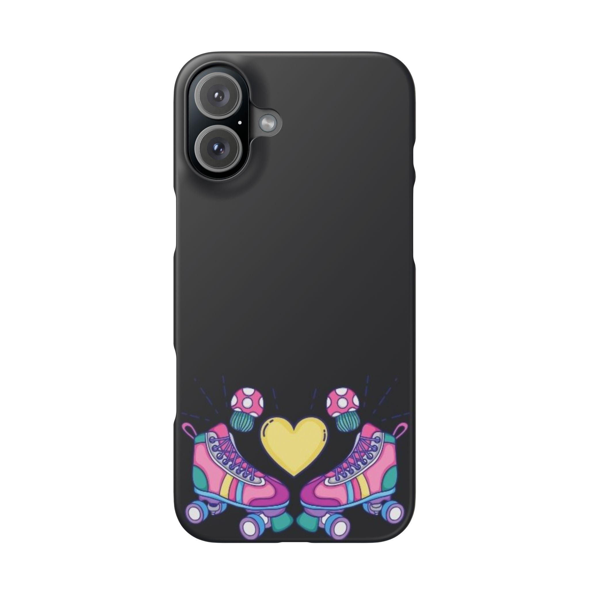 Skater's Heart Phone Case – Glide with Love Everywhere