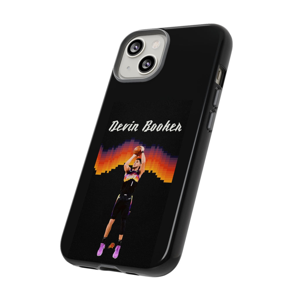 Devin Booker Precision Blaze Series – Dual-Layer ShockGuard Protection | Fits iPhone 8–16 Pro Max & Samsung Galaxy S10–S25 Ultra