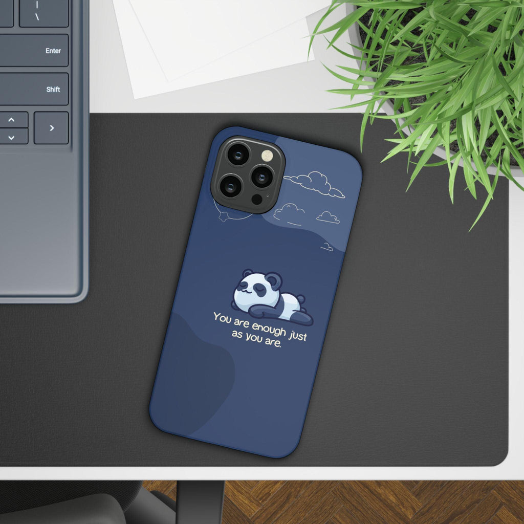 Panda Dreams Phone Case – Cozy Vibes & Inspiring Words