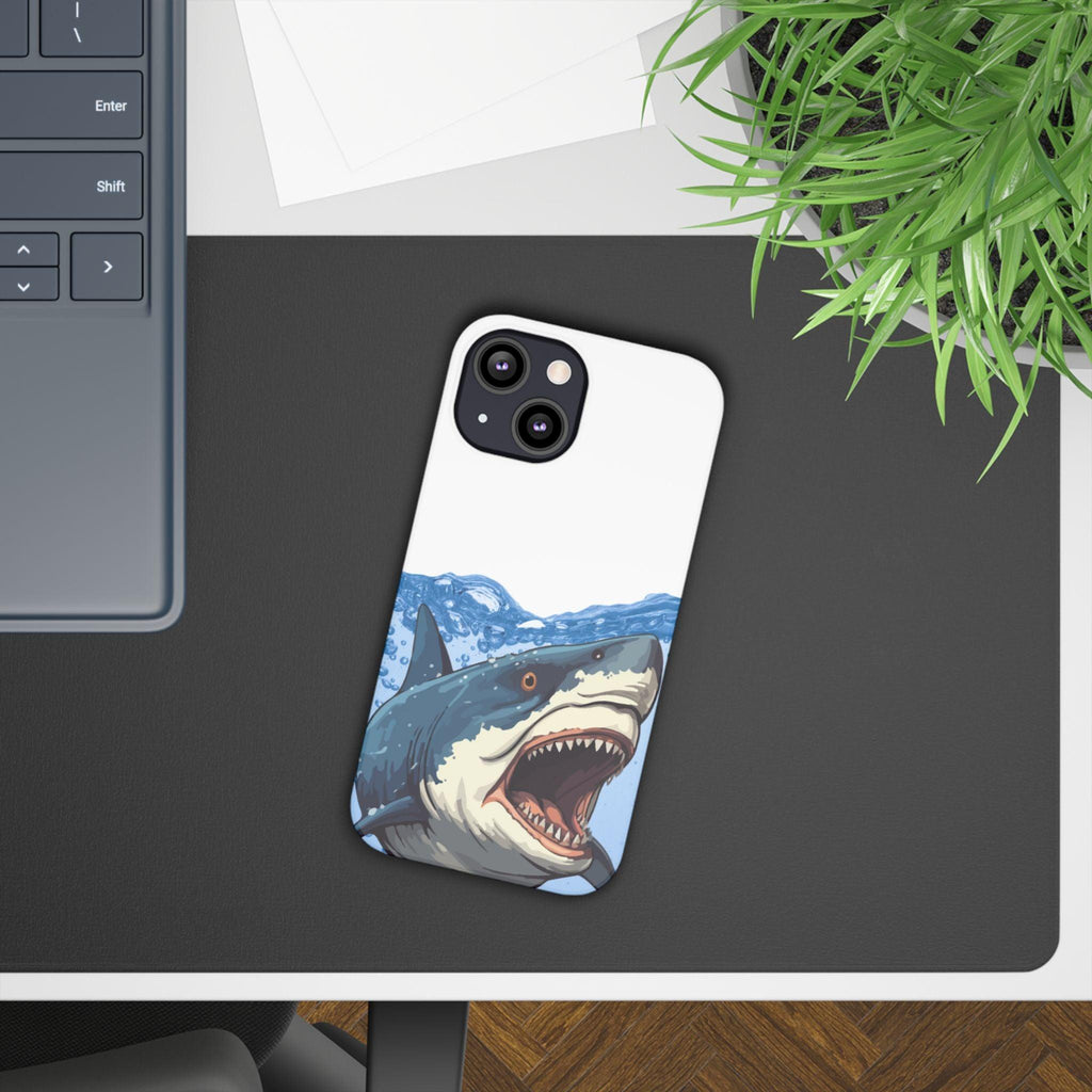 Shark Frenzy Phone Case – Dive into Bold Style