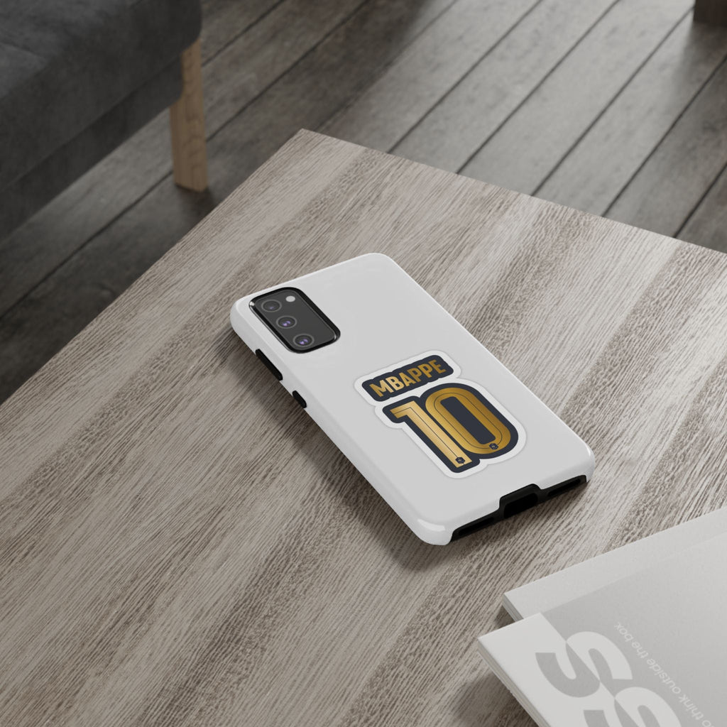 Kylian Mbappé SpeedShield – Rugged Protection & Slim Profile | Fits iPhone 8–16 Pro Max & Galaxy S10–S25 Ultra
