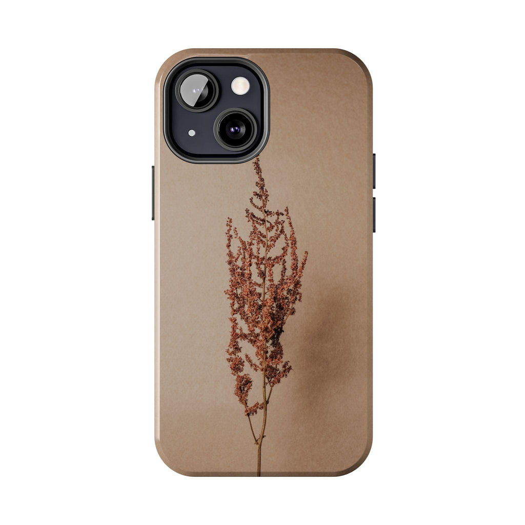 Brown Dry Leaf Tough Phone Cases
