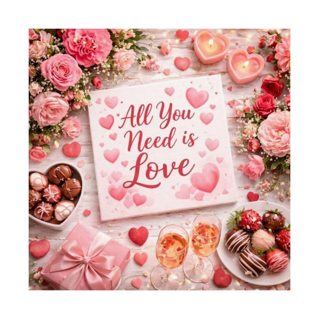 Valentine s - All You Need Is Love - Matte Poster