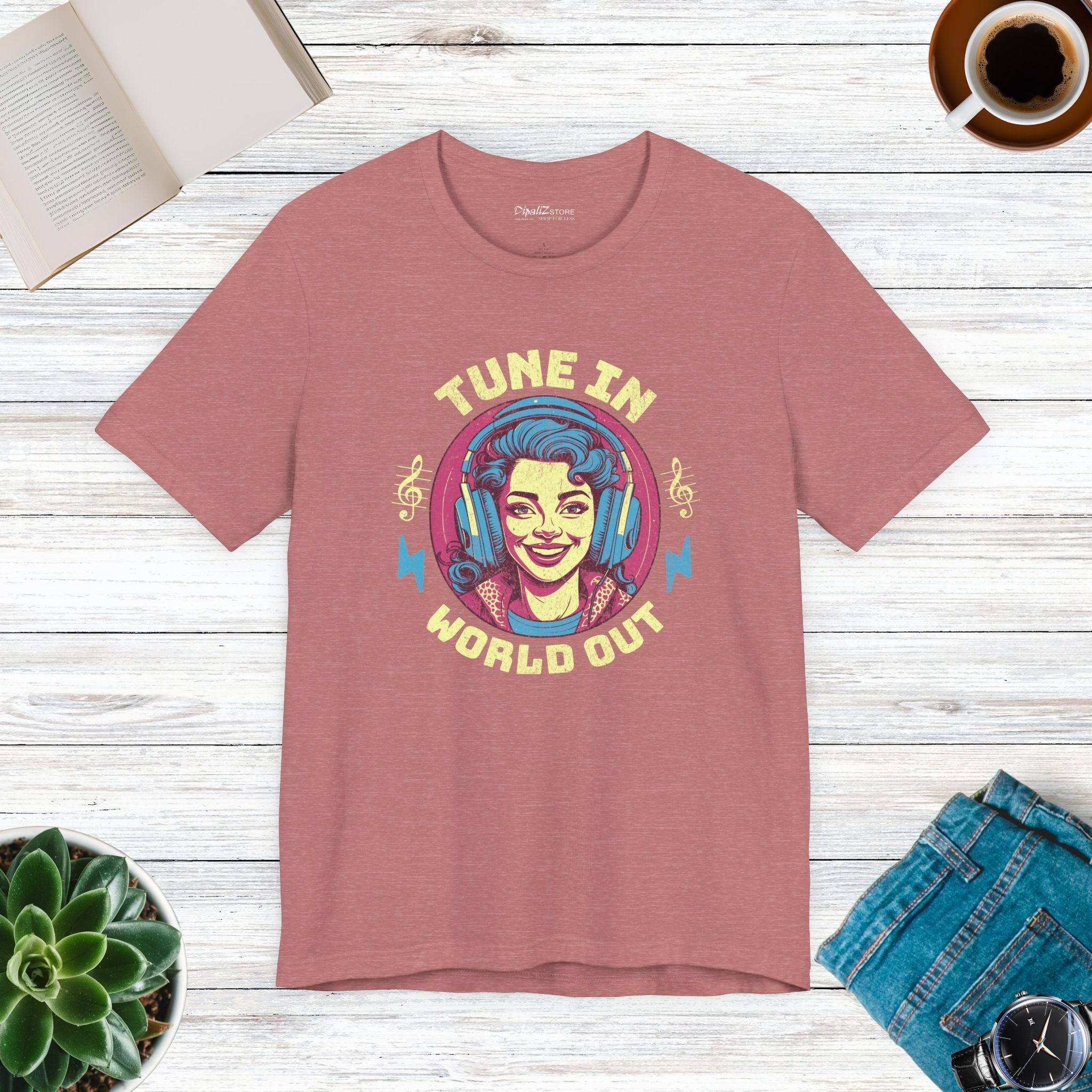 Music Lover Tee - Unisex Jersey Short Sleeve - DipaliZ