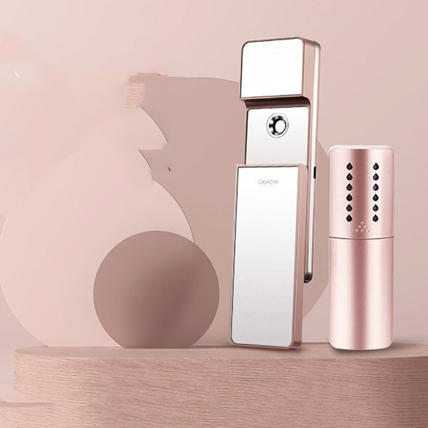 USB Rechargeable Face Moisturizing Cold Sprayer Beauty Instrument
