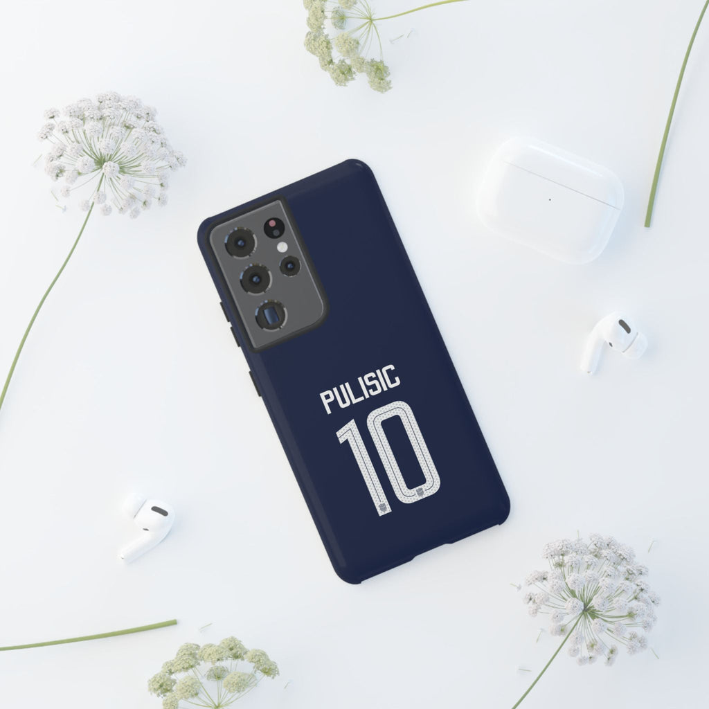 Christian Pulisic Precision Armor – Dual-Layer Durability & Sleek Fit | Compatible with iPhone 8 to 16 Pro Max & Samsung Galaxy S10 to S25 Ultra