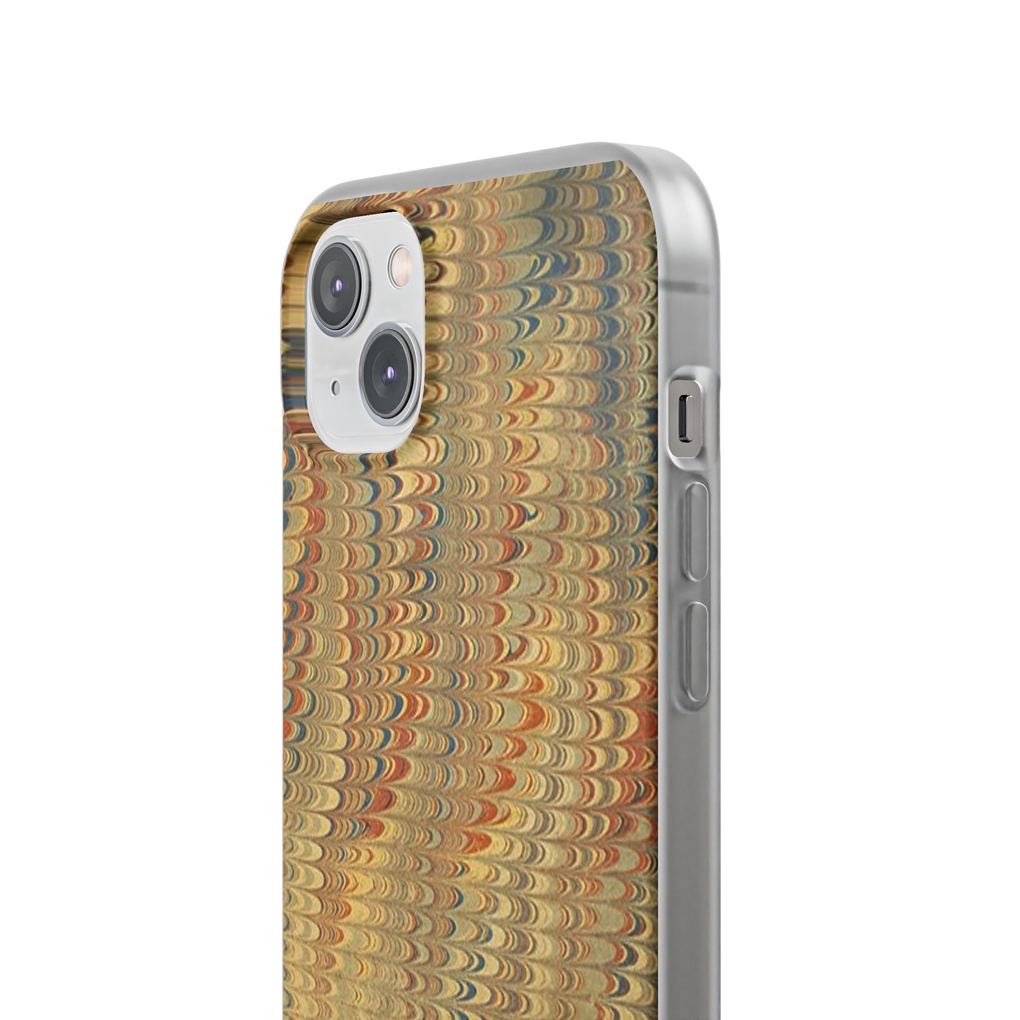 Golden Fall Neutrals Italian Marbled Design Stylish Phone Cases