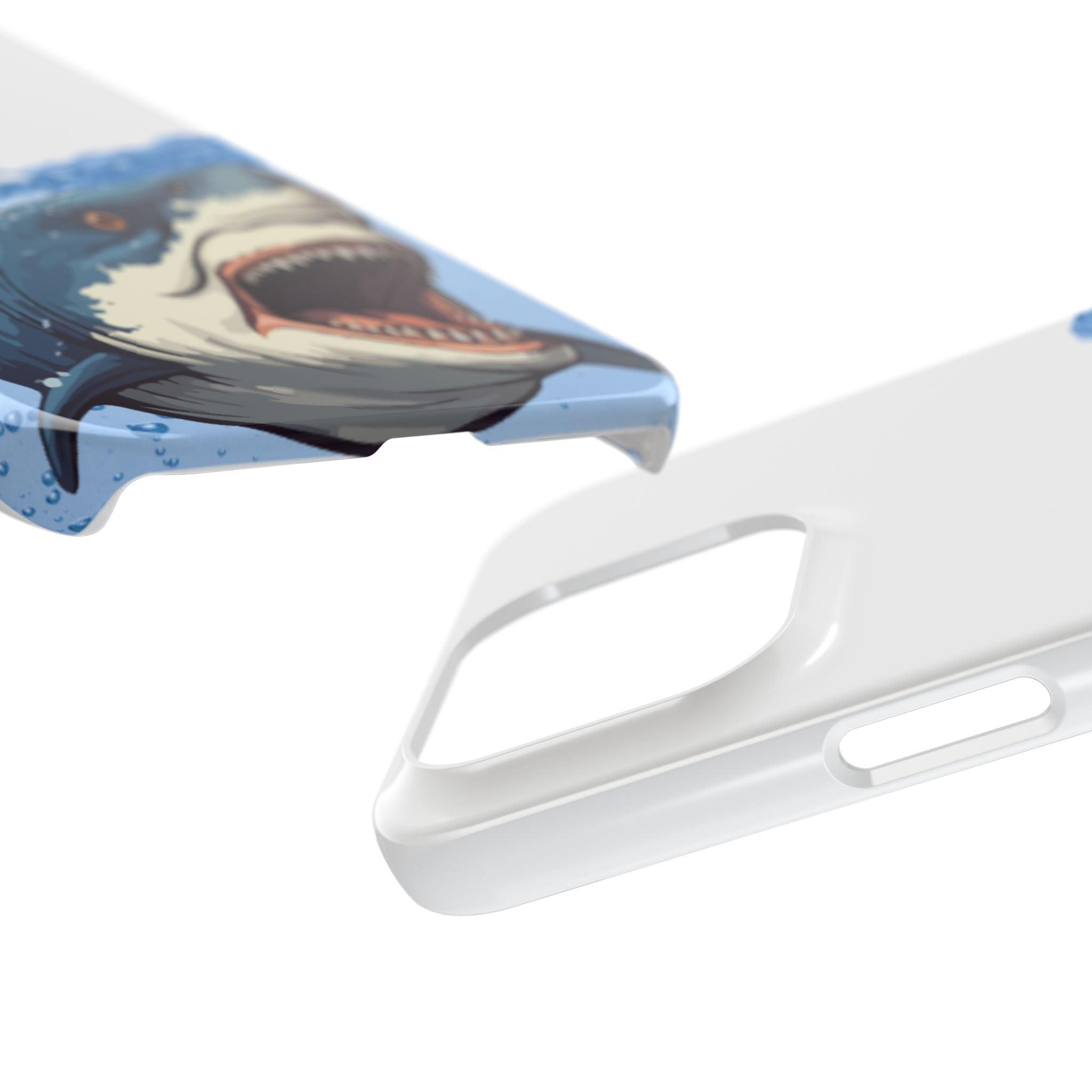 Shark Frenzy Phone Case – Dive into Bold Style