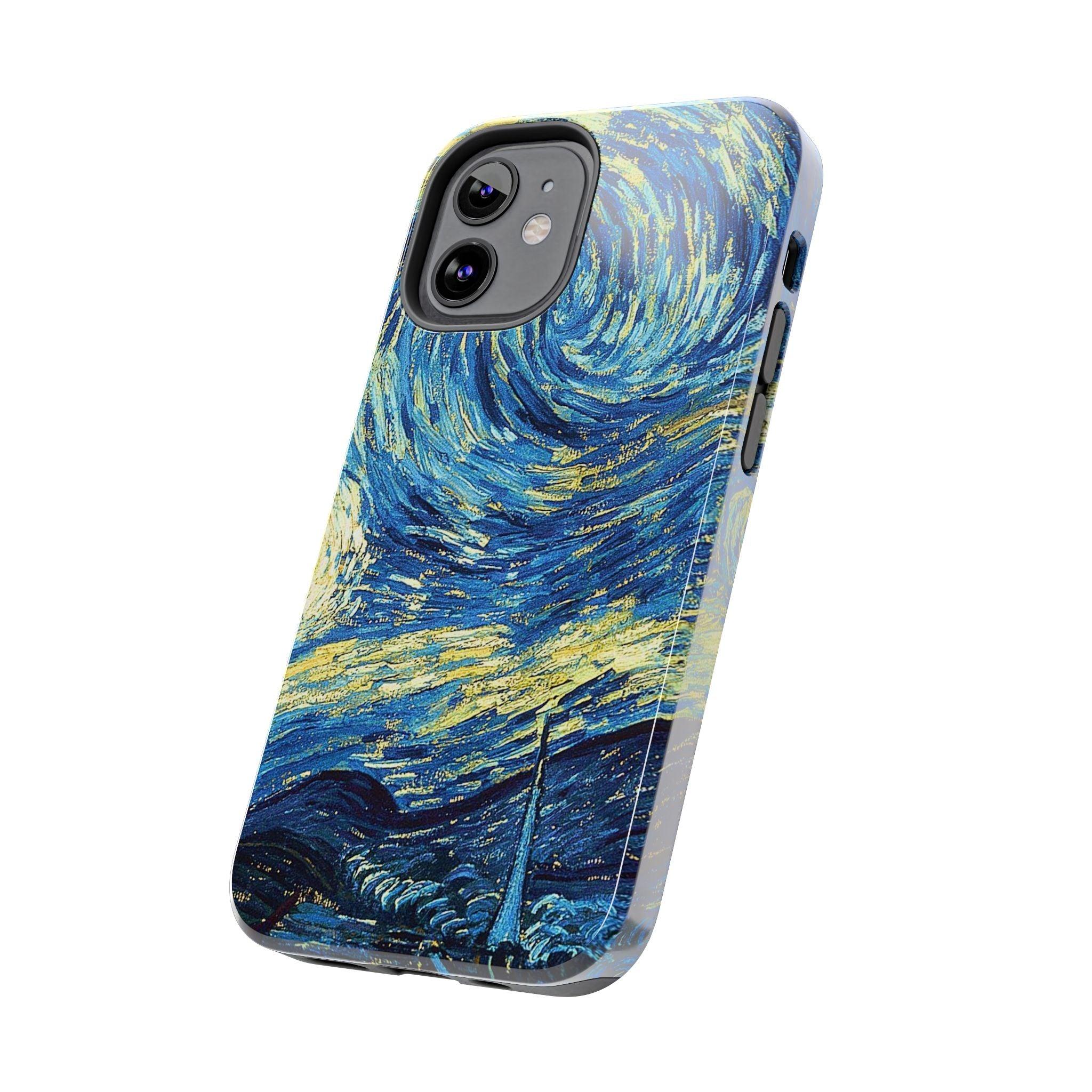 Blue And Yellow Theme Art Colors Tough Phone Cases