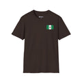 Nigeria Flag T-Shirt — Nigerian Crest Chest & Back Tee