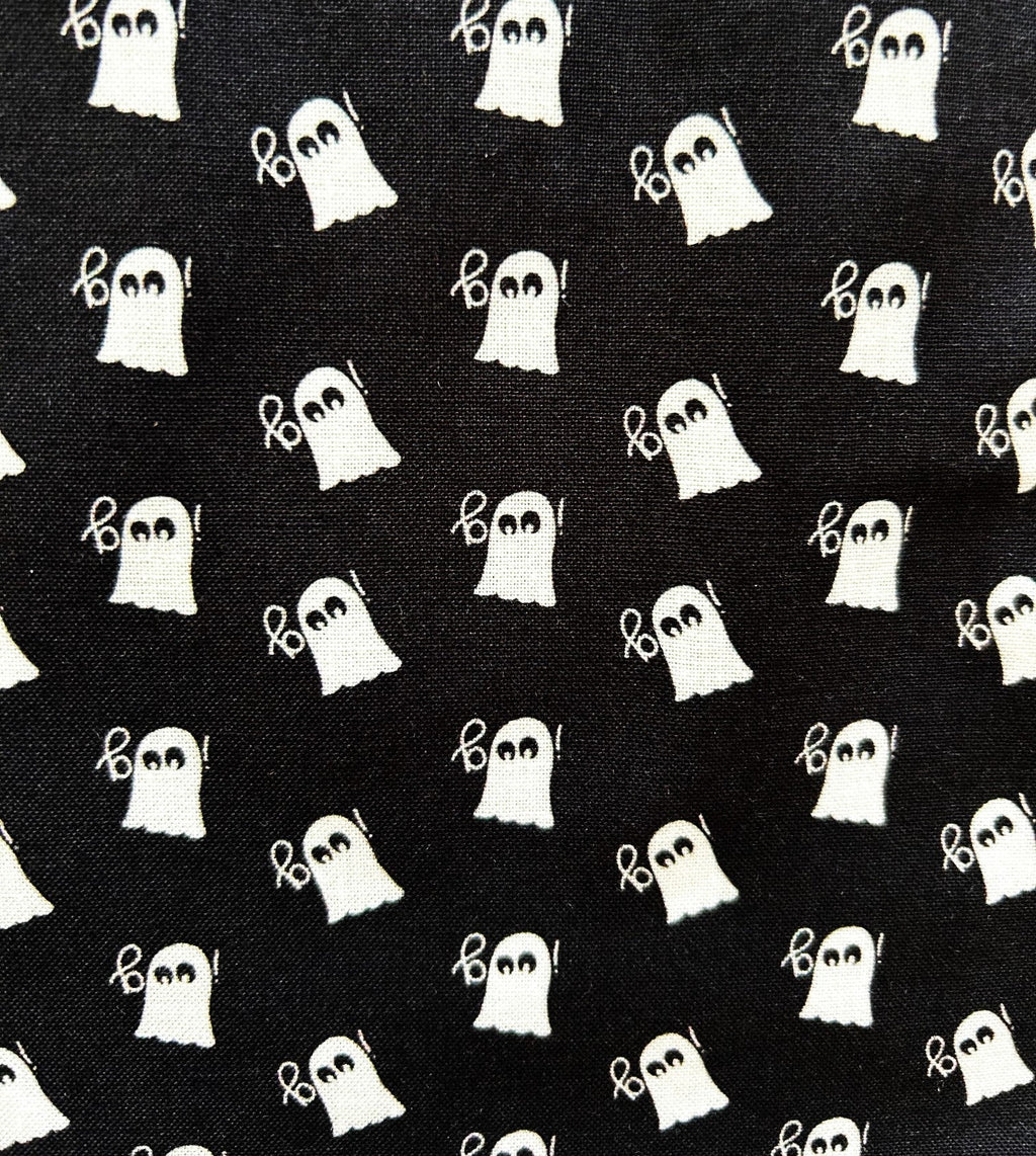 Mini Ghosts Bow Top - XL only, 1 left!