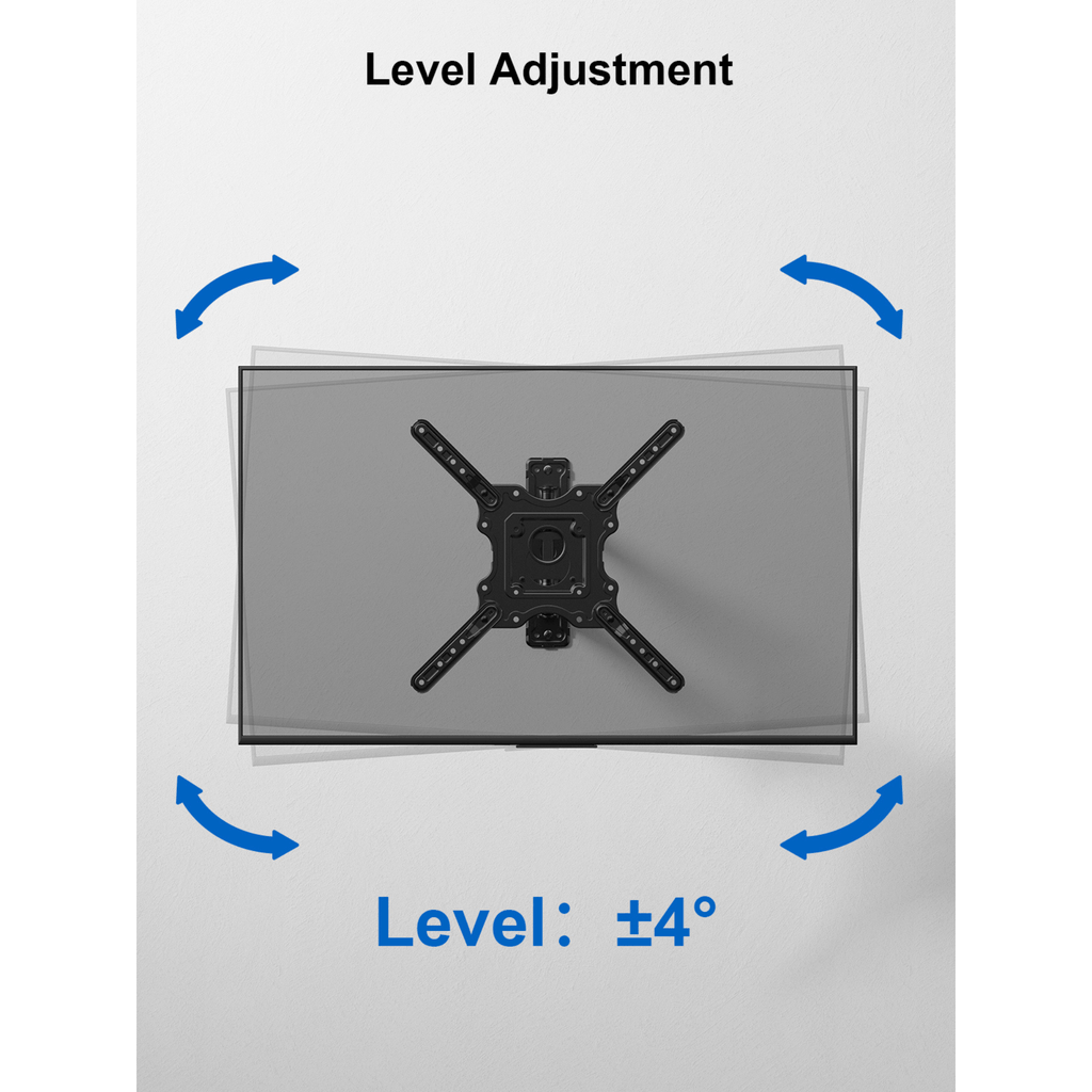 ErgoAV Single Stud Motion Mount for TVs 40" to 55" and up to 70lbs