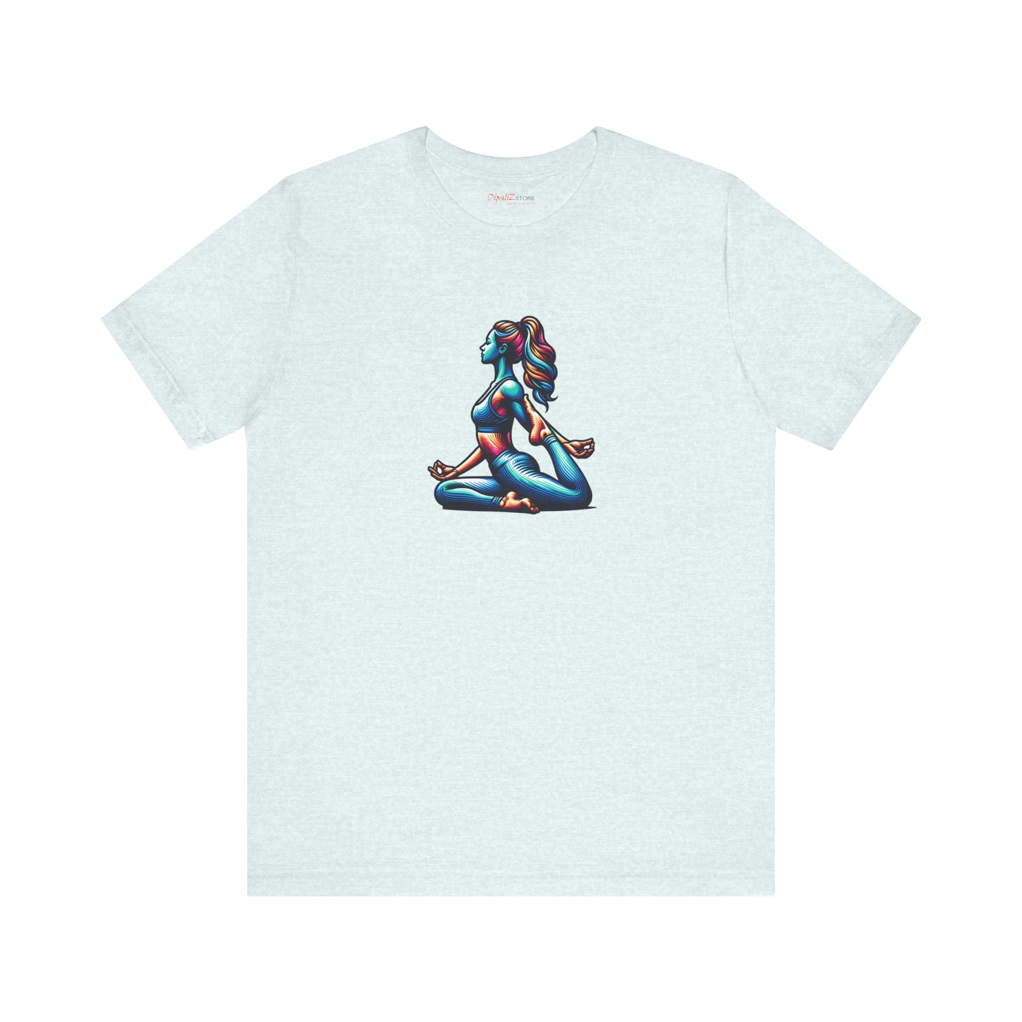 Yoga Unisex Jersey Short Sleeve Tee - Soft Cotton - DipaliZ