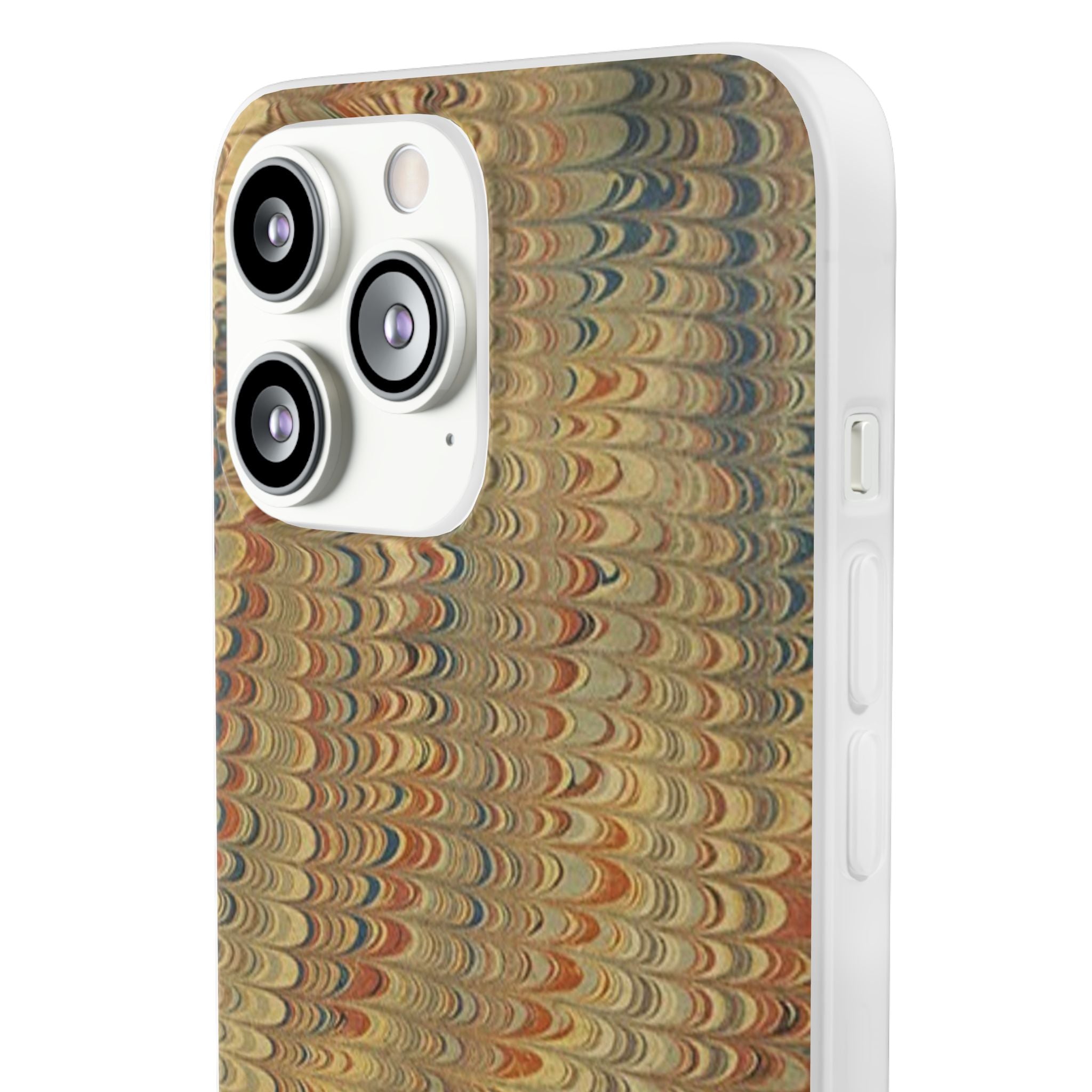 Golden Fall Neutrals Italian Marbled Design Stylish Phone Cases
