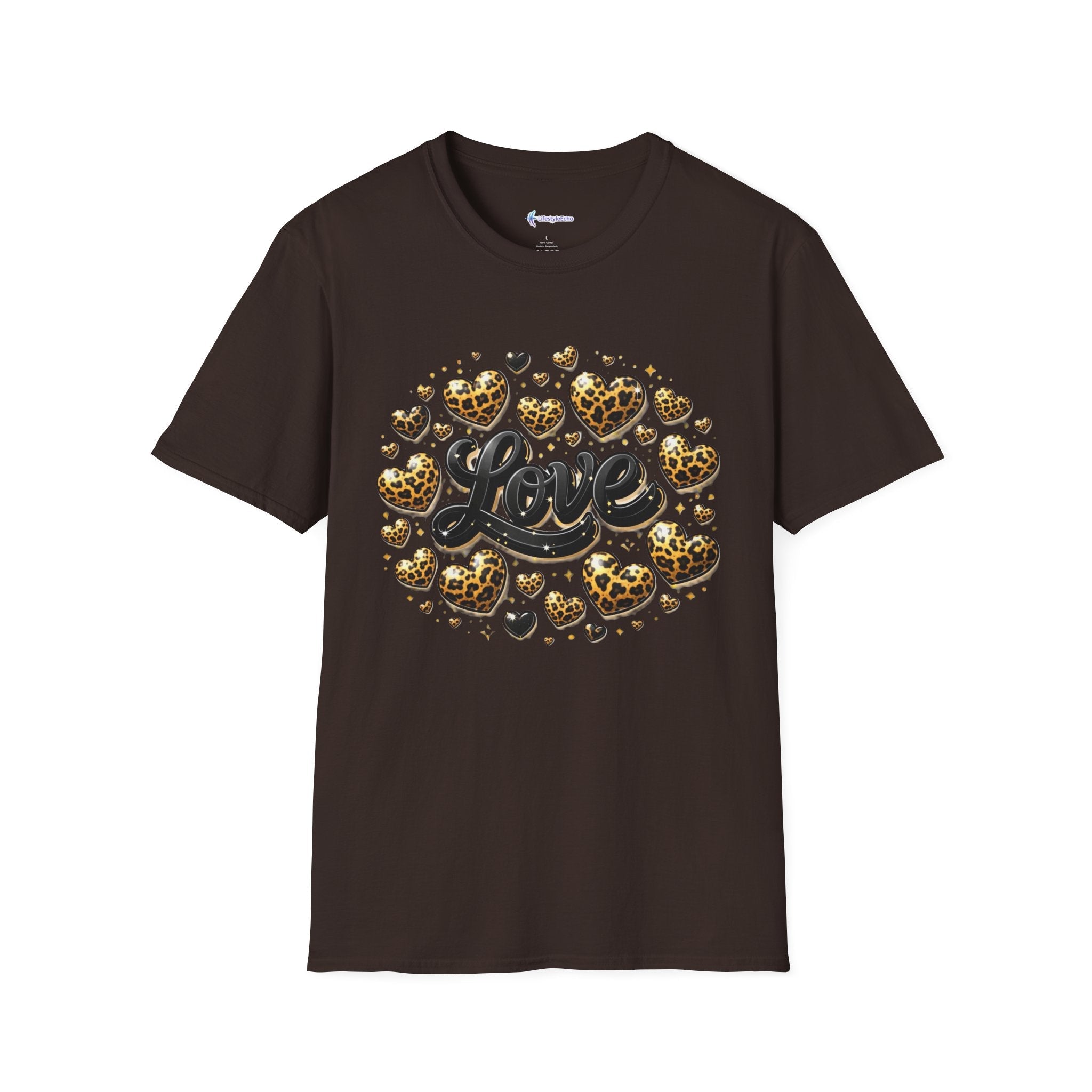 Love Surrounded by Gold Balloons T-Shirt