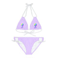 Upside down Pineapple Strappy Bikini Set