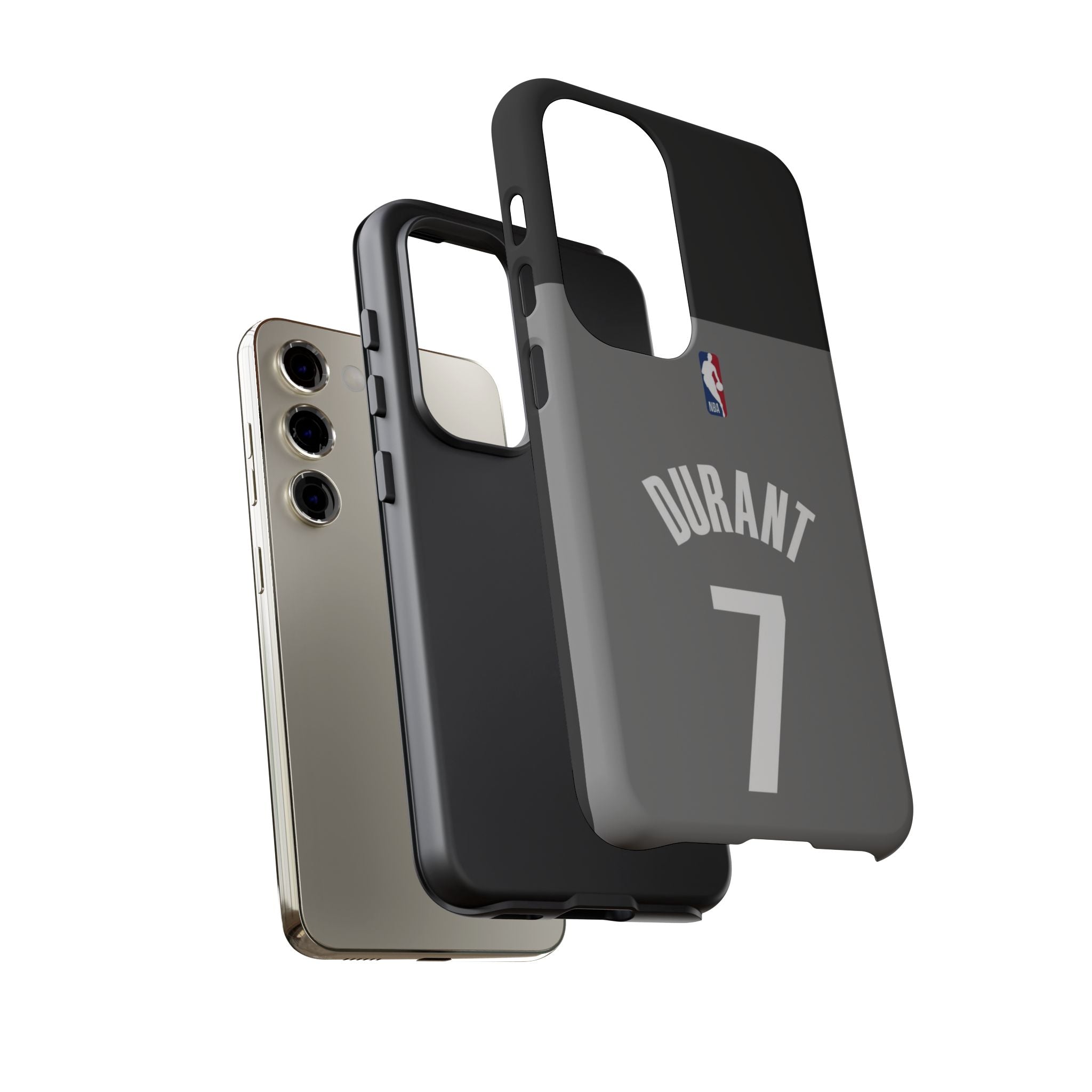 Kevin Durant Precision Strike Edition – DualGuard Impact Layers, Ultra Slim Fit | Supports iPhone 8–16 Pro Max & Samsung S10–S25 Ultra
